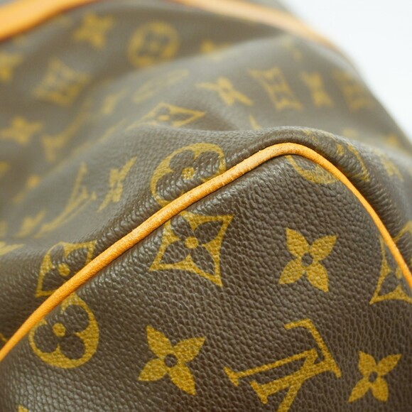 LOUIS VUITTON Brown Monogram Keepall 55 Boston Bag - Picture 12 of 15